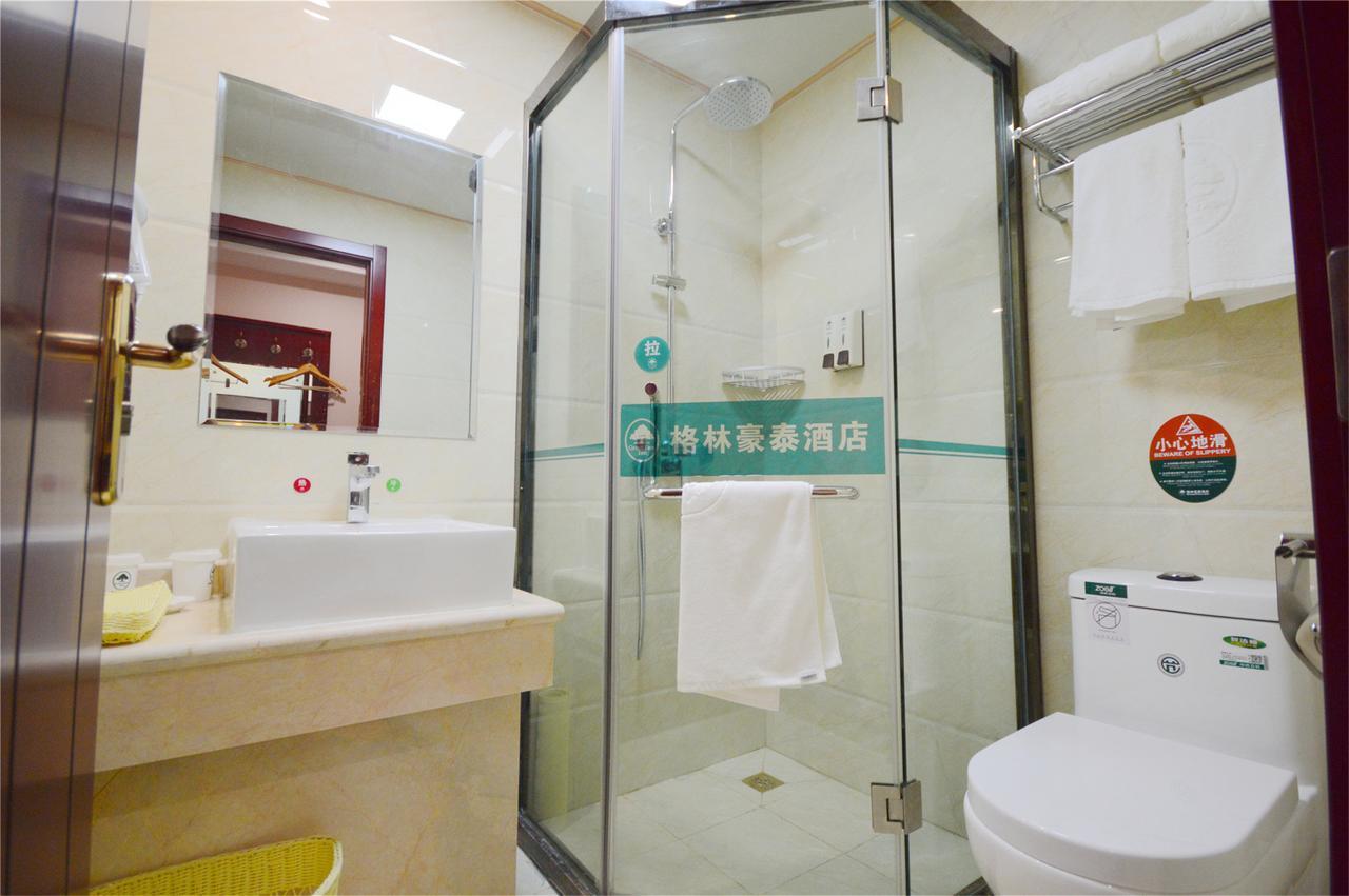Greentree Inn Anhui Xuancheng Jixi Guangming Palace Business Hotel Exterior foto