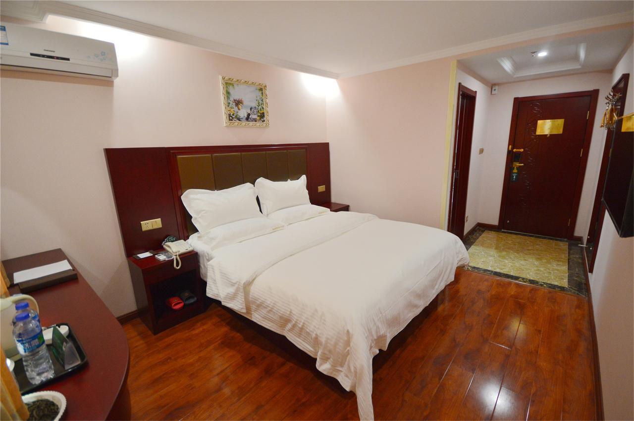 Greentree Inn Anhui Xuancheng Jixi Guangming Palace Business Hotel Exterior foto