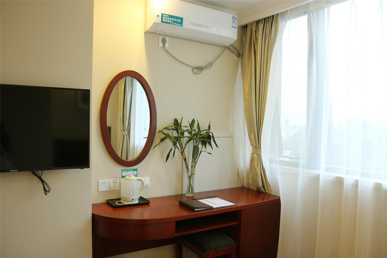 Greentree Inn Anhui Xuancheng Jixi Guangming Palace Business Hotel Exterior foto
