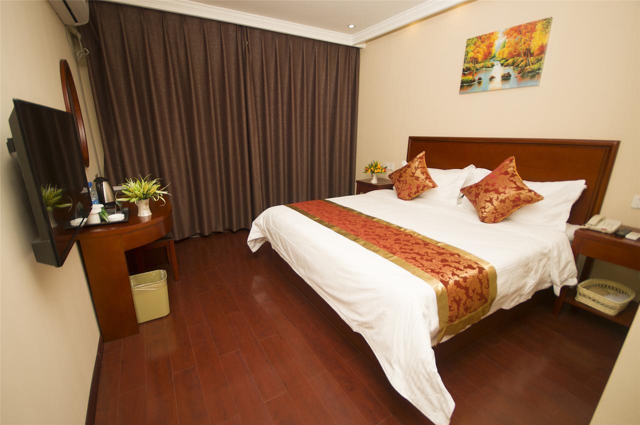 Greentree Inn Anhui Xuancheng Jixi Guangming Palace Business Hotel Exterior foto