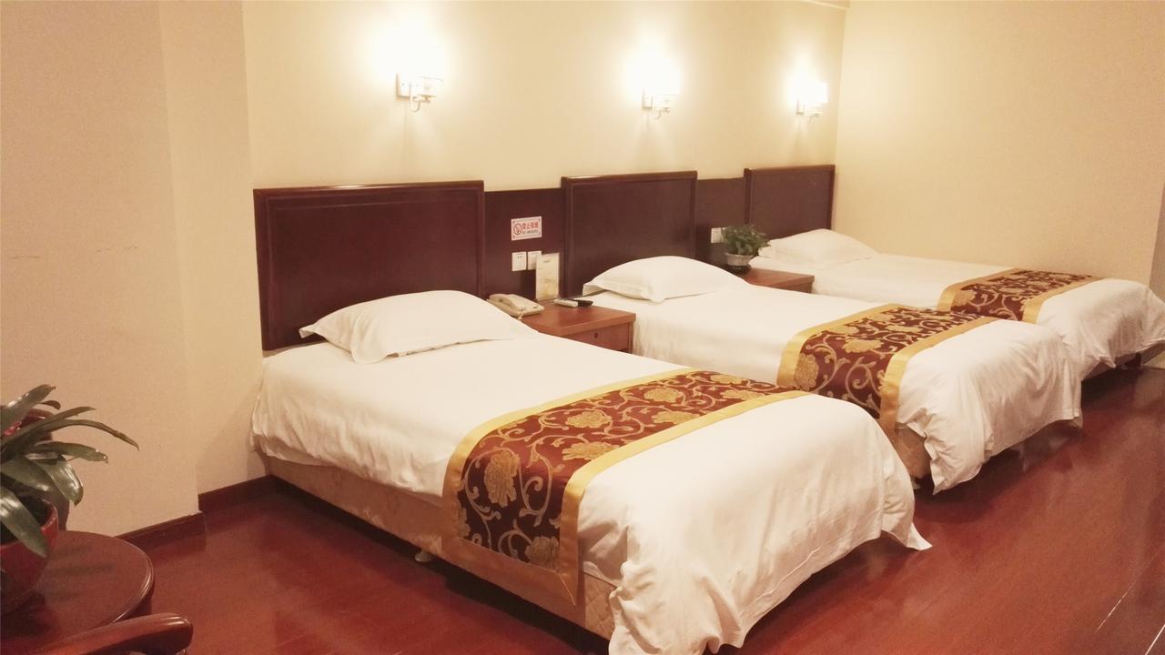 Greentree Inn Anhui Xuancheng Jixi Guangming Palace Business Hotel Exterior foto